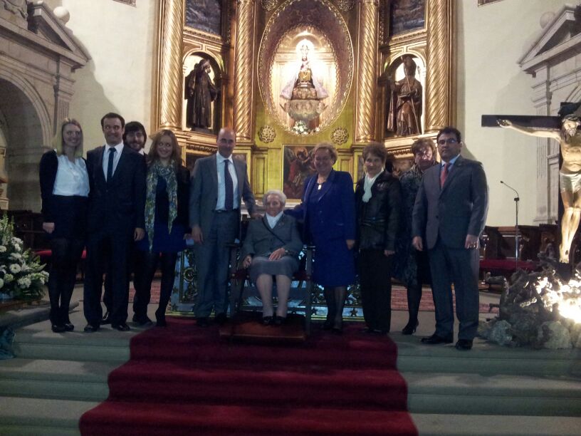 LA DIPUTACIÓN DE SORIA HOMENAJEA A LA CENTENARIA ANDRESA GIL RUIZ EN ÁGREDA